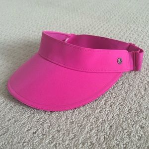 LULULEMON HOT PINK VISOR